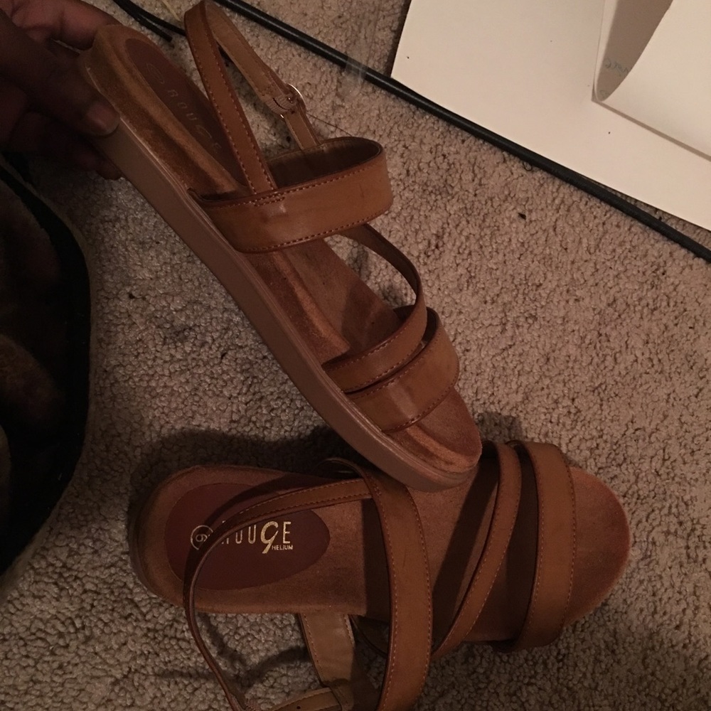 Brown sandals